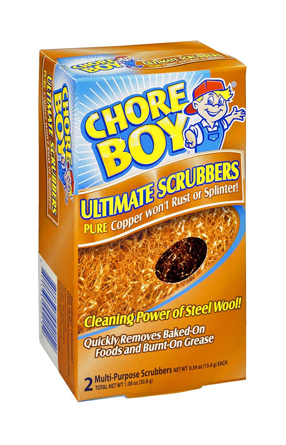 CHORE BOY COPPER SCOUR 2PK