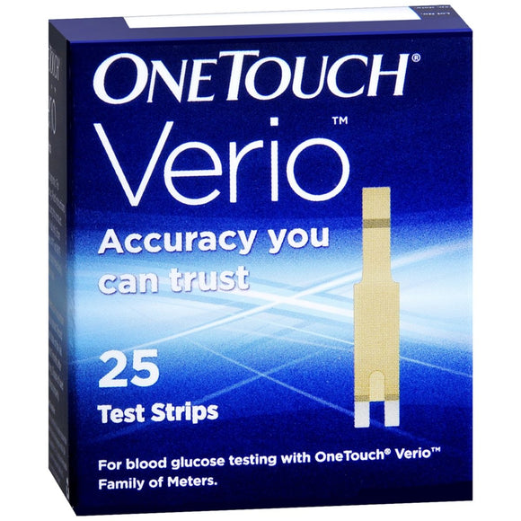 OneTouch Verio Test Strips - 25 EA