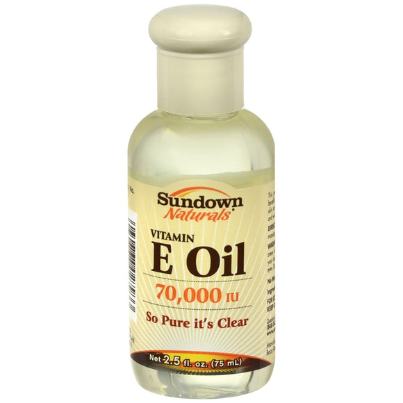 Sundown Naturals Vitamin E Oil 70,000 IU - 2.5 OZ