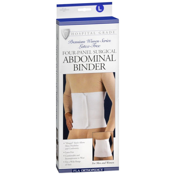 FLA Orthopedics Four-Panel Surgical Abdominal Binder 34-6406 - 1 EA