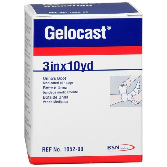 Gelocast Medicated Bandage 3 inches x 10 yards 10 Yd