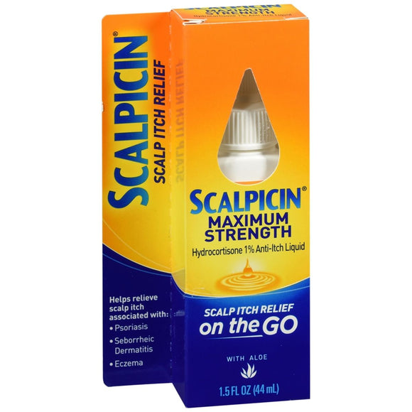 Scalpicin Anti-itch Liquid Maximum Strength - 1.5 OZ