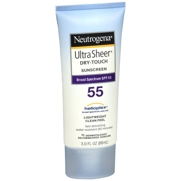 Neutrogena Ultra Sheer Dry-Touch Sunscreen SPF 55 - 3 OZ