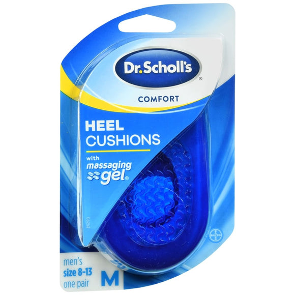 Dr. Scholl's Comfort Heel Cushions With Massaging Gel Men's - 1 PR