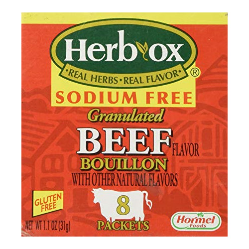 Herb-Ox Boullion - Beef - Low Sodium- 8 count