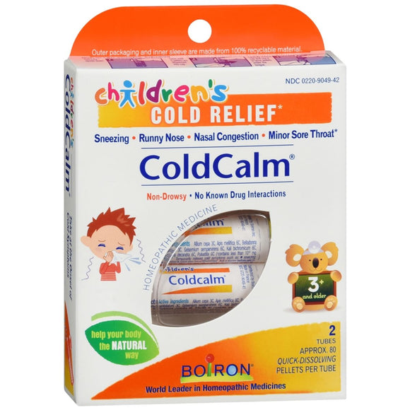 Boiron Children's ColdCalm Quick-Dissolving Pellets - 2 EA