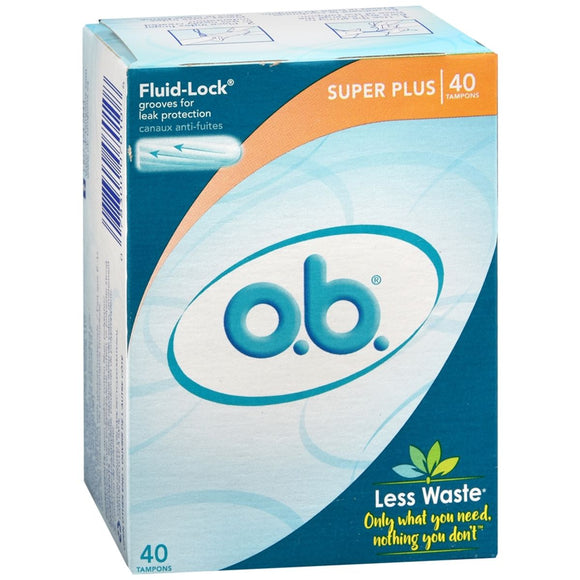 o.b. Tampons Super Plus - 40 EA