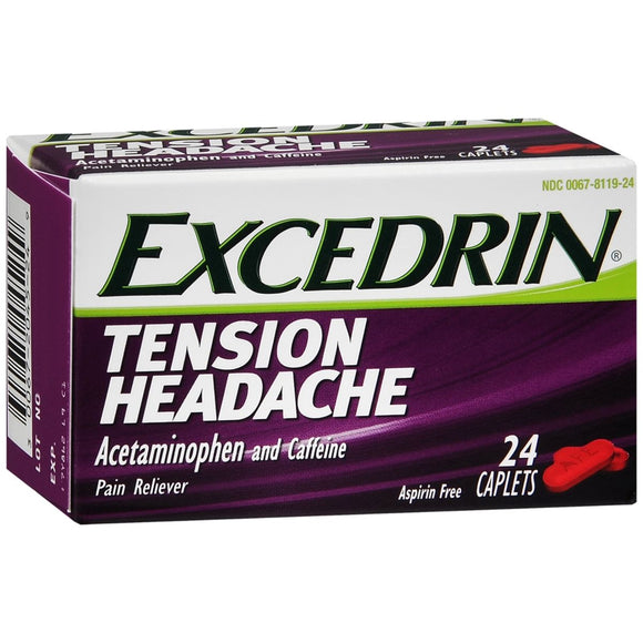 Excedrin Tension Headache Caplets - 24 CP