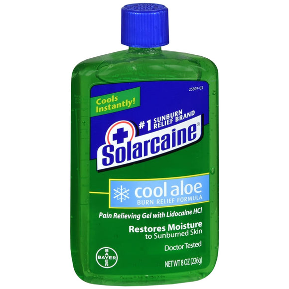 Solarcaine Cool Aloe Burn Relief Formula Gel - 8 OZ