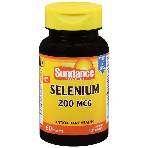 Sundance Selenium 200 mcg Tablets - 60 TB