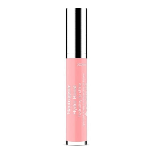 Neutrogena Hydro Boost Hydrating Lip Shine, Soft Blush, 0.10 oz