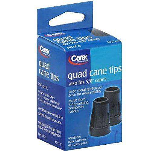 Carex: A717-00 5/8" Cane Tips, 1 Ct