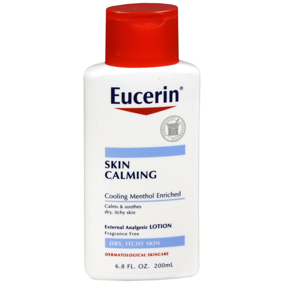 Eucerin Skin Calming External Analgesic Lotion Fragrance Free - 6.8 OZ