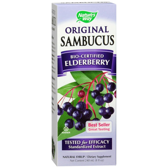 Nature's Way Original Sambucus Dietary Supplement 8 OZ