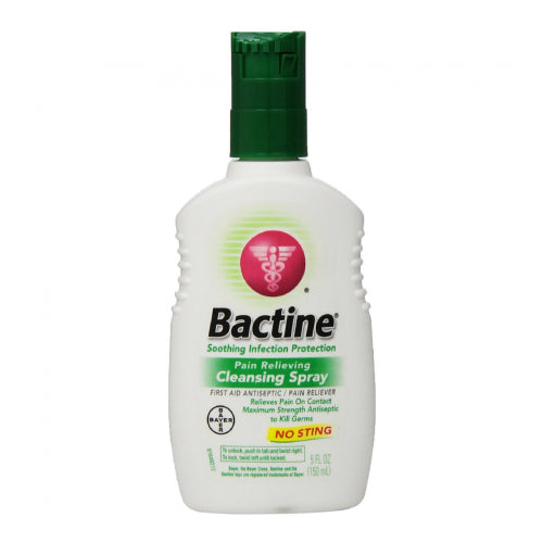 Bactine Pain Relieving Cleansing Spray, 5 Oz