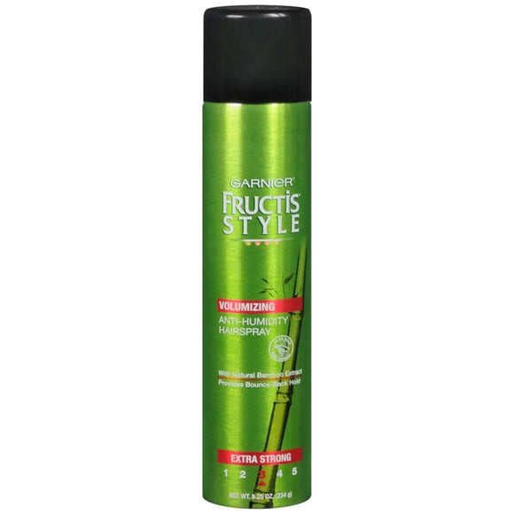 Garnier Fructis Style Volumizing Anti-Humidity Hairspray Extra Strong - 8.25 OZ