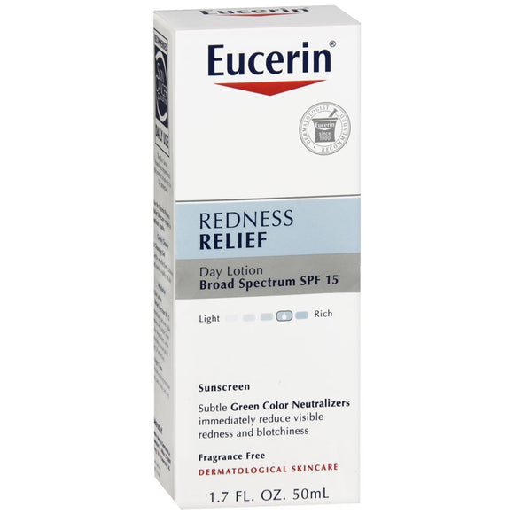 Eucerin Redness Relief Day Lotion Broad Spectrum SPF 15 - 1.7 OZ