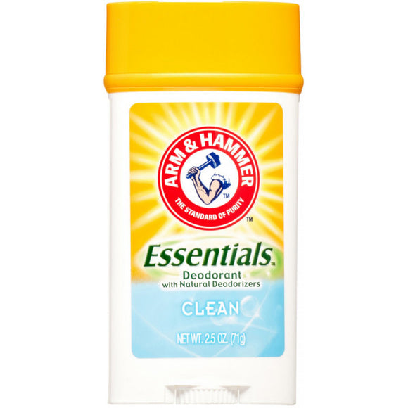 Essentials Natural Deodorant Clean Scent Wide Stick 2.5 oz.