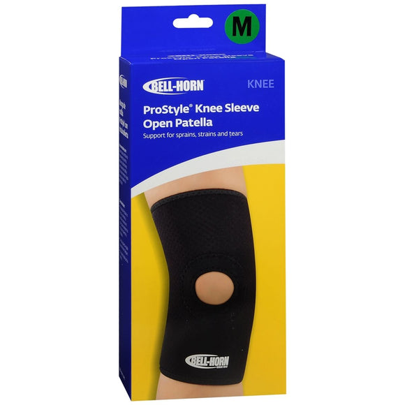 Bell-Horn ProStyle Knee Sleeve Open Patella Black Medium 204M - 1 EA