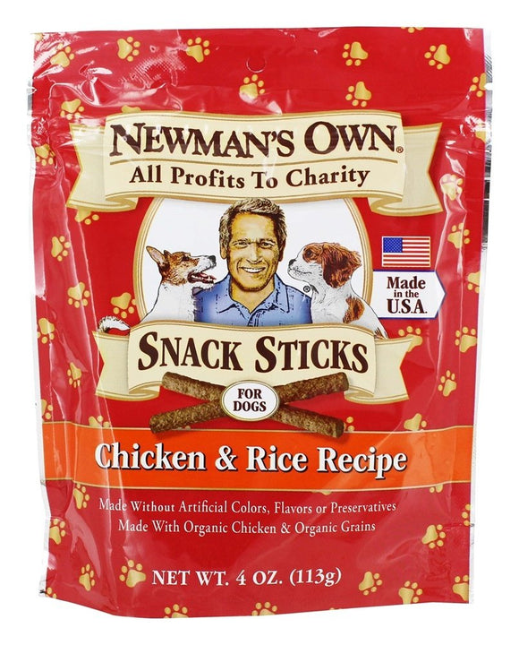 Newmans Own Organics Snack Sticks, and Rice - Chicken  - 4 oz.