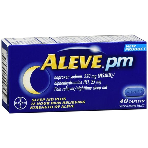 Aleve PM Caplets - 40 CP