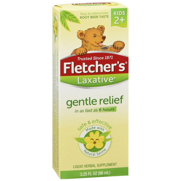 Fletcher's Laxative for Kids Liquid Herbal Supplement Root Beer Taste - 3.25 OZ