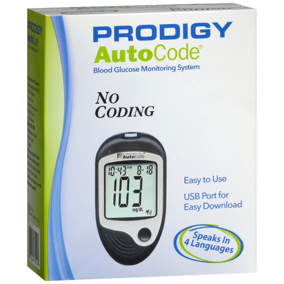 PRODIGY AutoCode Talking Blood Glucose Monitoring System - 1 EA