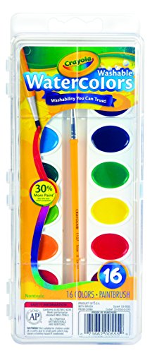 Watercolor 16pan Washable 12pk