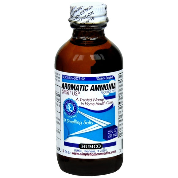 Humco Aromatic Ammonia Spirit USP - 2 OZ