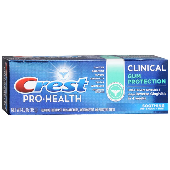 Crest Pro-Health Toothpaste Clinical Gum Protection Smooth Mint - 3.5 OZ