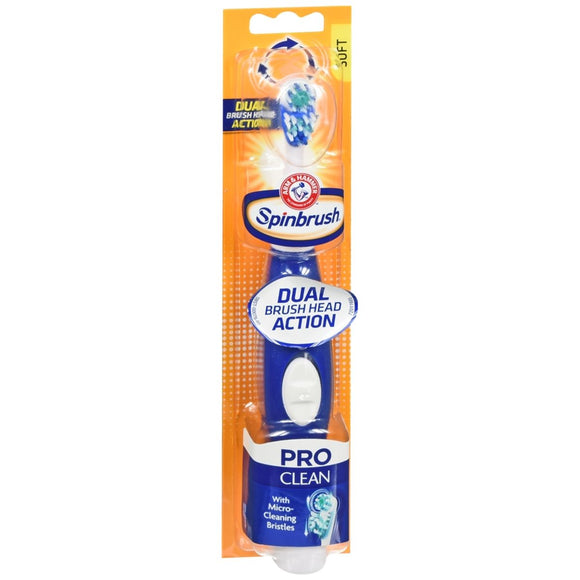 ARM & HAMMER Spinbrush Pro Series Daily Clean Powered Toothbrush Soft - 1 EA