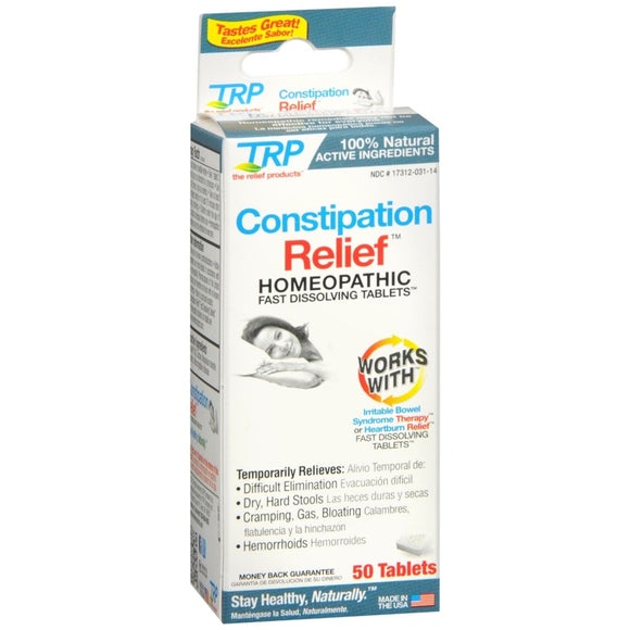 The Relief Products Constipation Relief Fast Dissolving Tablets - 50 TB