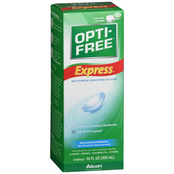 OPTI-FREE Express Multi-Purpose Disinfecting Solution - 10 OZ