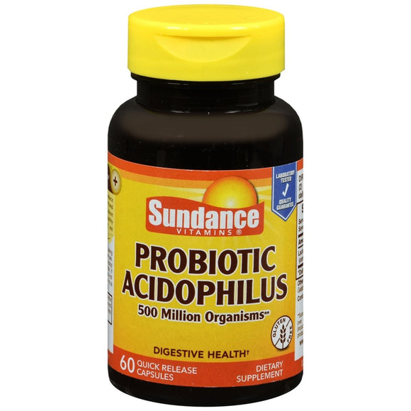 Sundance Probiotic Acidophilus Quick Release Capsules - 60 CP