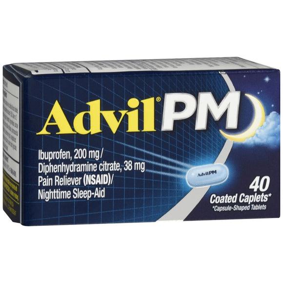 Advil PM Coated Caplets - 40 CP