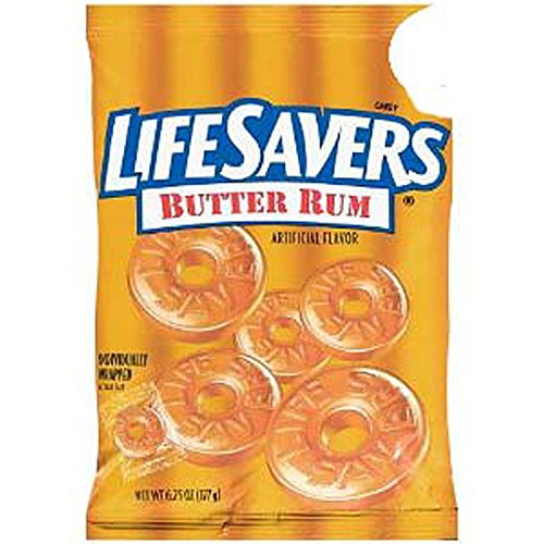 LIFE SAVERS BUTTER RUM 6.25OZ 12/CS