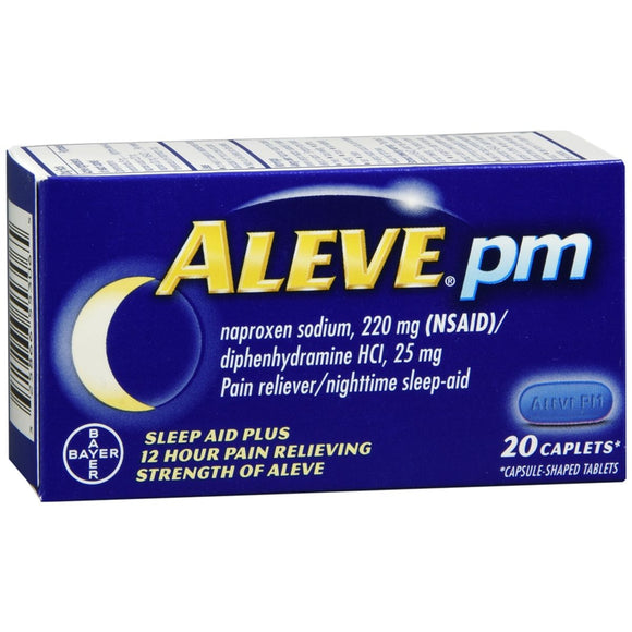 Aleve PM Caplets - 20 CP