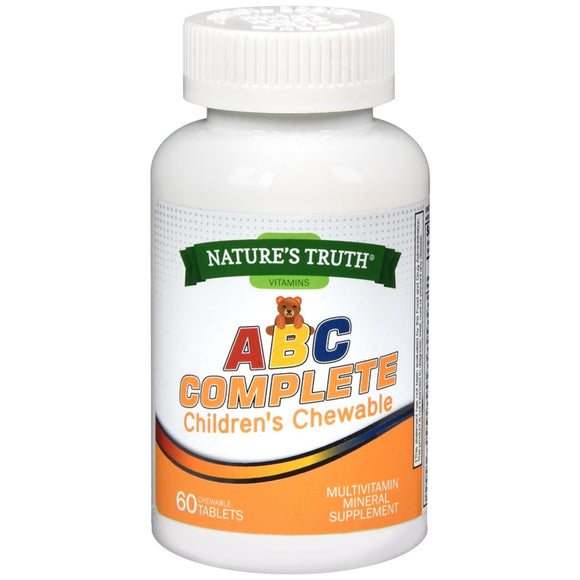 Nature's Truth ABC Complete Children's Chewable Tablets - 60 CP