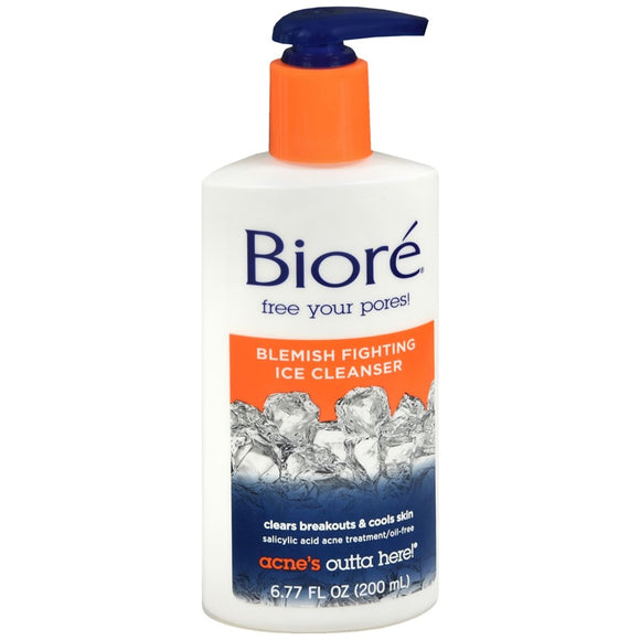 Bioré Blemish Fighting Ice Cleanser - 6.77 OZ