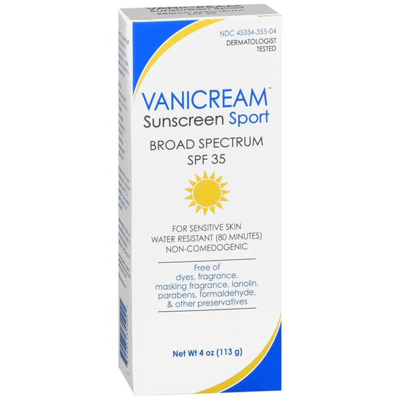 Vanicream Sunscreen Sport Lotion SPF 35 - 4 OZ