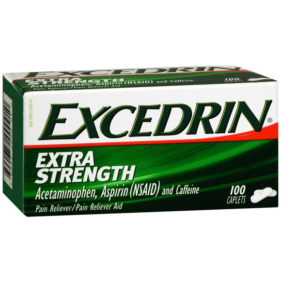 Excedrin Extra Strength Caplets - 100 CP