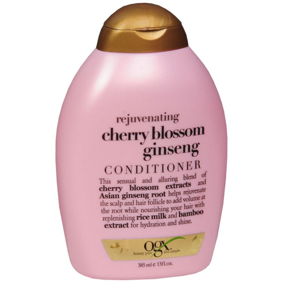 OGX Rejuvenating Cherry Blossom Ginseng Shampoo - 13 OZ