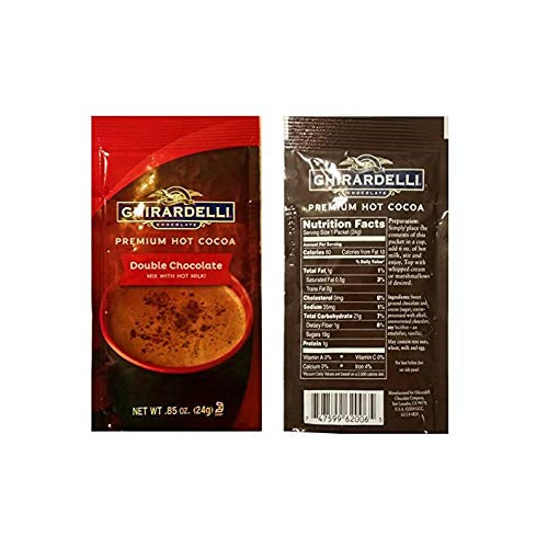 DOUBLE CHOCOLATE HOT CHOCOLATE PACKET 23-.85 OUNCE