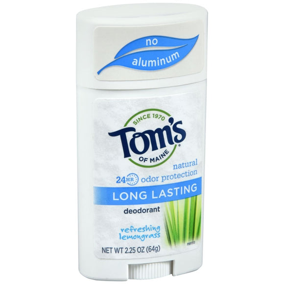 Tom's of Maine Long-Lasting Deodorant Refreshing Lemongrass - 2.25 OZ