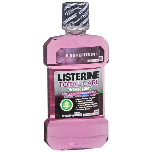 Listerine Total Care Anticavity Mouthwash Fresh Mint - 250 ML