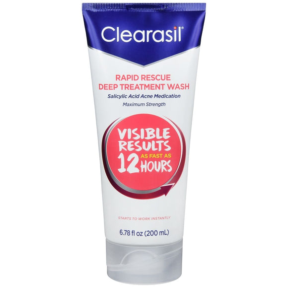 Clearasil Rapid Rescue Deep Treatment Wash - 6.78 OZ