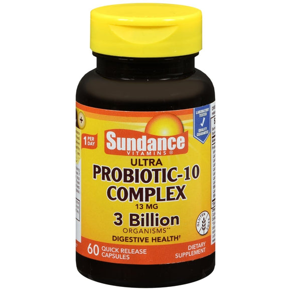 Sundance Ultra Probiotic-10 Complex Quick Release Capsules - 60 CP