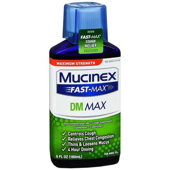 Mucinex Fast-Max DM Max Liquid - 6 OZ