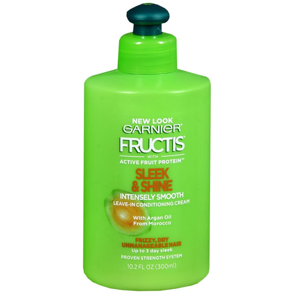 Garnier Fructis Sleek & Shine Intensely Smooth Leave-In Conditioning Cream - 10.2 OZ