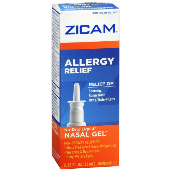 Zicam Allergy Relief No-Drip Liquid Nasal Gel - 0.5 OZ